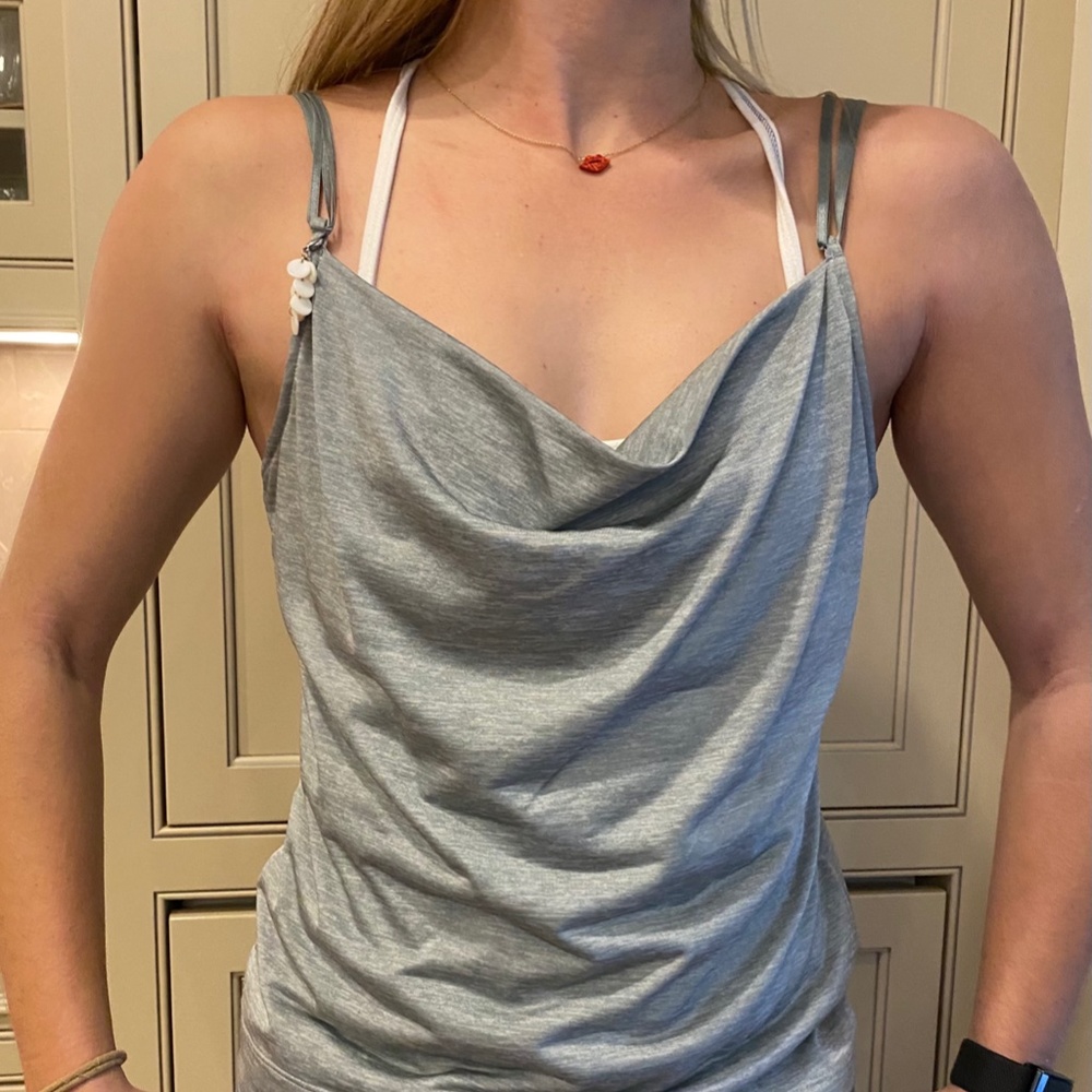Ted Baker London Camisole Top drape cowl neck Women's size 3